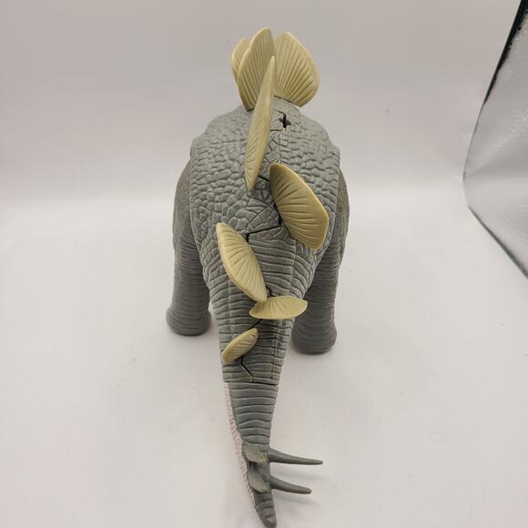 1987 Vintage Playskool Definitely Dinosaurs SPIKE STEGOSAURUS Action Figure 12" - Picture 3 of 6